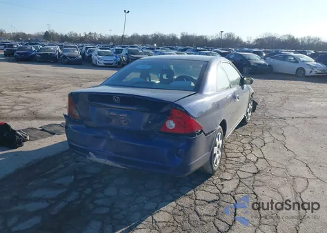 2002 Honda Civic Ex from USA, damaged, VIN 1HGEM22952L050087